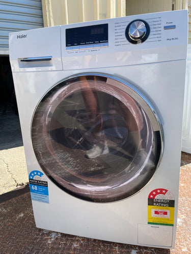 Second hand Haier HWF80BW1 8kg Front Load Washing Machine - Second Hand Appliances Geebung